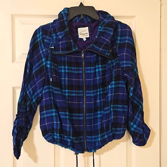 Heritage 1981 | Jackets & Coats | Hi Fall Heritage 981 Croptop Plaid ...
